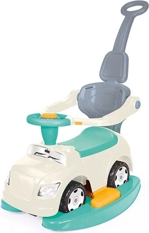 DOLU laste sõiduk (tõukeauto) 4-in-1 valge