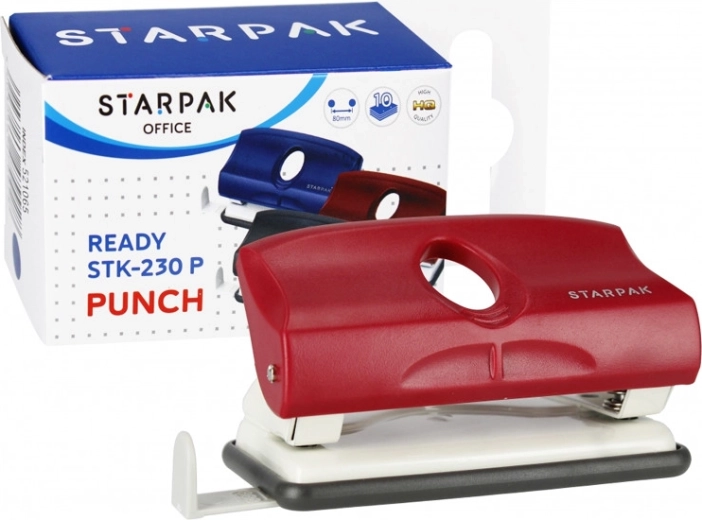 Red hole punch - 1 piece