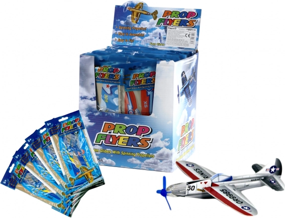 Visatavad polüstüreenist lennukid – topeltpakk