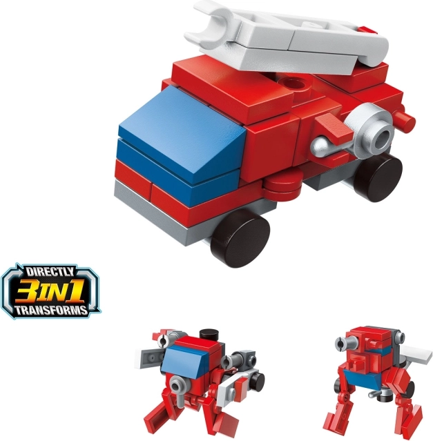 Qman Trans Collector Tuletõrjeauto redeliga 3-ühes