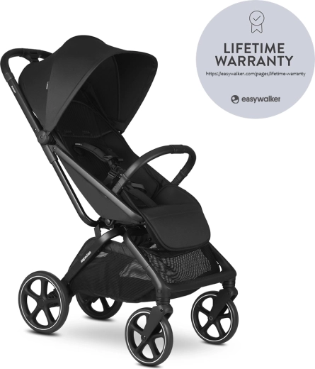 Easywalker Rockey L sportkäru Pure Black