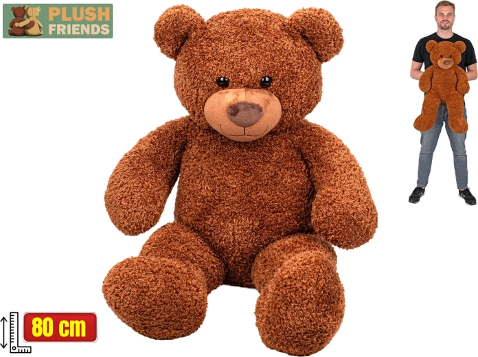 Plüüsist karu Plush Friends 80 cm pruun
