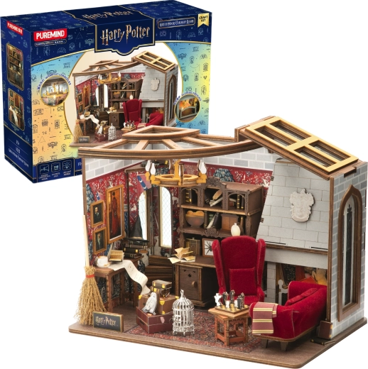 Puremind Harry Potteri puidust 3D pusle – Gryffindori ühiseruum