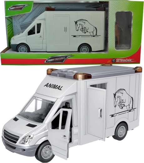 Hoorattaga hobuste transportöör