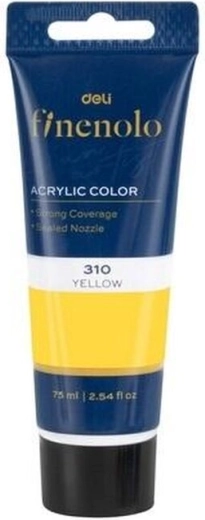 Akrüülvärv helekollane 75 ml