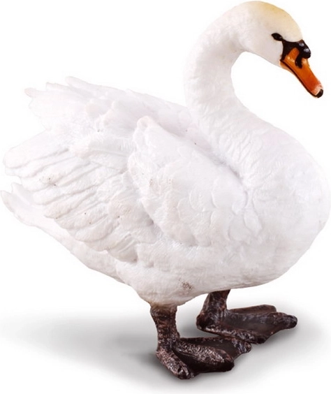 COLLECTA plastic swan figurine