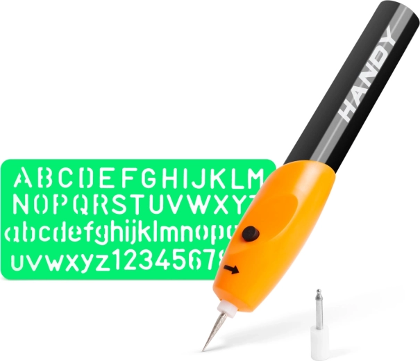 Battery-powered engraving pen