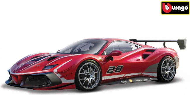 Bburago Ferrari 488 Challenge Evo 2020 dekoratiivses karbis 1:43