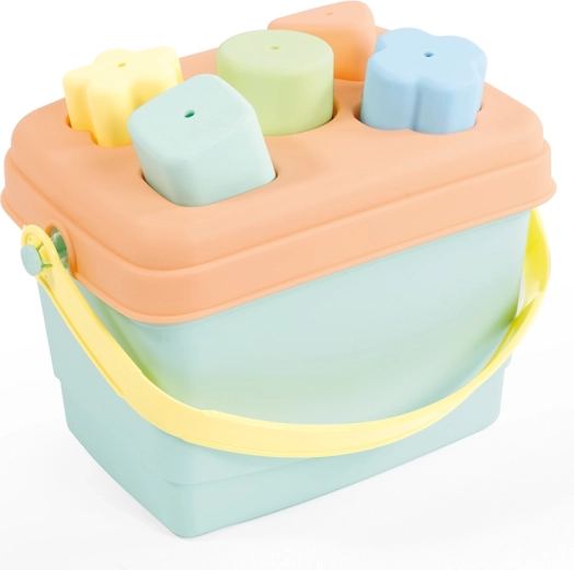 Shape-Sorting Bucket – Educational Toy for Toddlers
