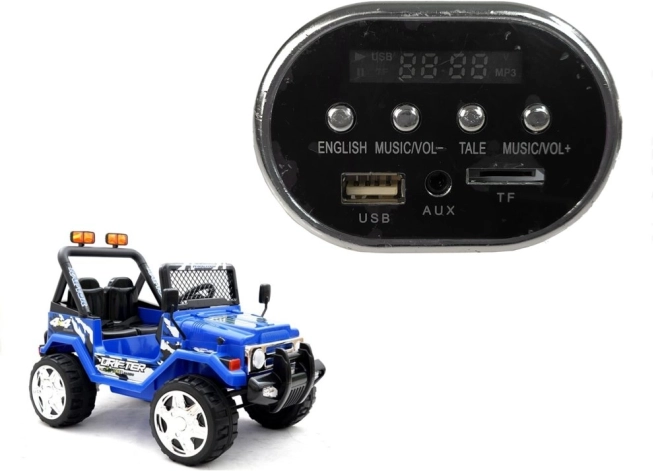 Muusikapaneel lasteautole Jeep