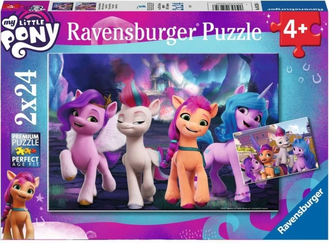Puzzle My Little Pony 2x24 pieces