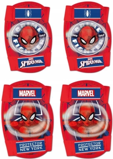 Spidermani põlve- ja küünarnukikaitsmete komplekt (Seven) – 4 tk