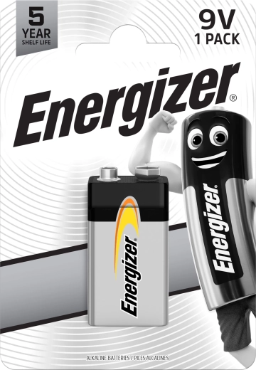 Energizer Everyday 9V alkaline battery