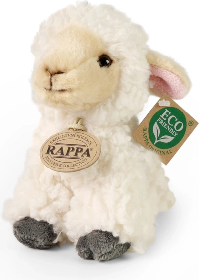 Rappa plüüsist istuv lammas 16 cm, keskkonnasõbralik