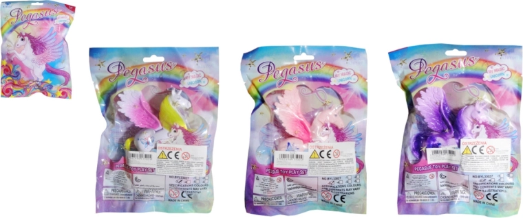 Plastikust ükssarvik kammiga - 1 tk