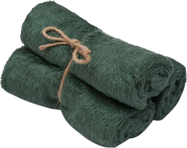 Timboo bambusest rätikud aspen green, 29,5 × 50 cm, 3 tk