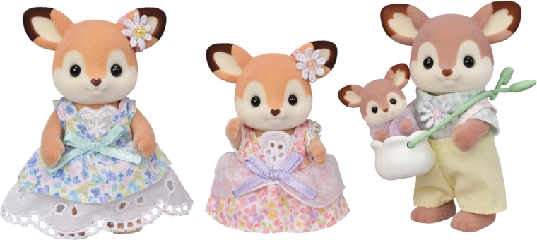 Sylvanian Familiesi hirvepere – 4 figuurist koosnev komplekt