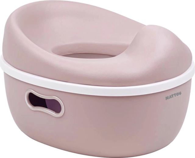 Nattou 3in1 õppimispott Potty dusty pink