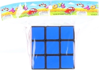 Plastist kokkupandav puslekuubik 5,5 cm