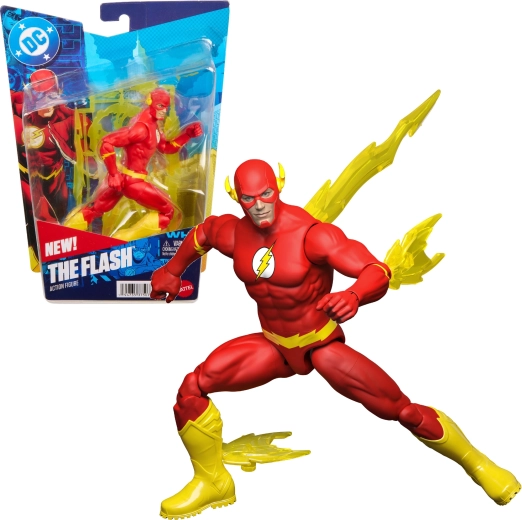 Mattel DC Comicsi figuur The Flash 17 cm tarvikutega