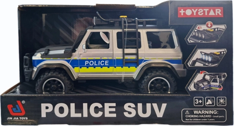 Police Off-Road Vehicle with Light and Sound