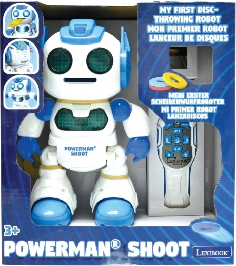 Lexibook multifunktsionaalne programmeeritav robot ketaste tulistamisega