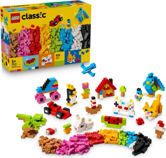 LEGO Classic loomingulised värvilised klotsid