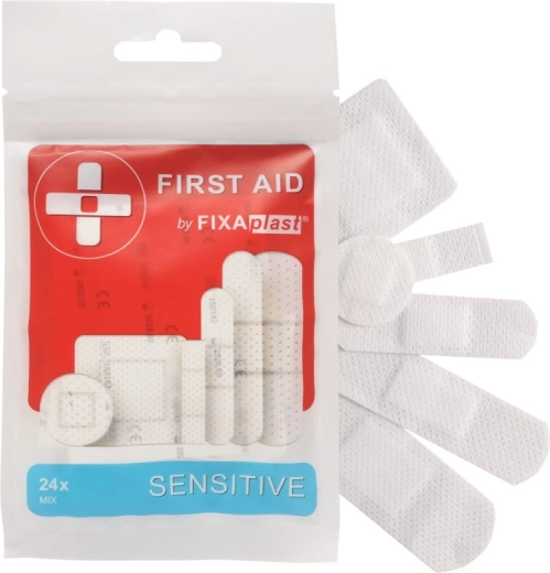 Fixaplast First Aid Sensitive esmaabiplaastrid tundlikule nahale (24 tk)