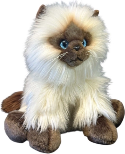 Plüüsist siiami kass 28 cm