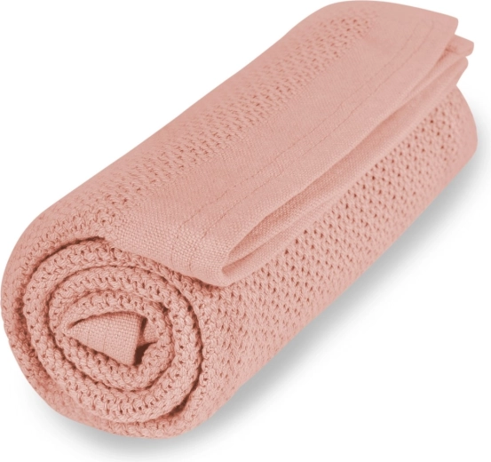 VINTER & BLOOM tekk soft grid organic cloud pink