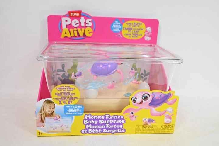 Zuru Pets Alive akvaarium koos ematortuga ja kooruvate poegadega