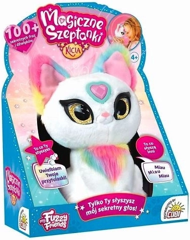 Interactive Plush Kitty with Secret Whispers COBI Magiczne Szeptanki Kicia