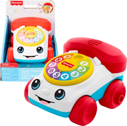 Fisher-Price'i telefoniauto väikestele jutupaunikutele