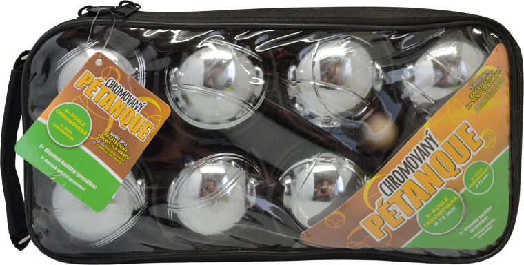 Metal pétanque balls 8 pcs