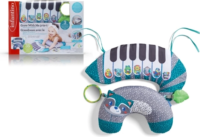 Infantino Soft Piano with Pillow Grow With Me 3-in-1