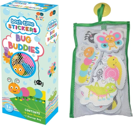 Buddy & Barney Bug Life – bath sticker set for kids