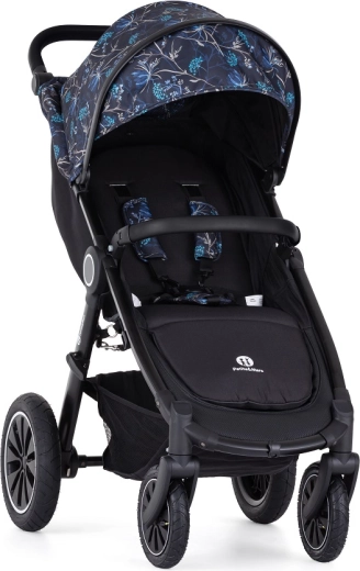 Petite&Mars jalutuskäru Street+ Air black limited stylish beauty
