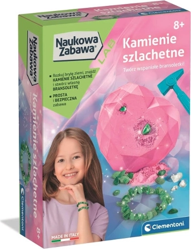 Fossils and Gemstones – Girls' Digging and Jewelry-Making Kit
