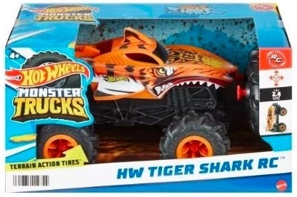 Hot Wheels RC Tiger Shark – maastikuline kaugjuhitav monstertruck