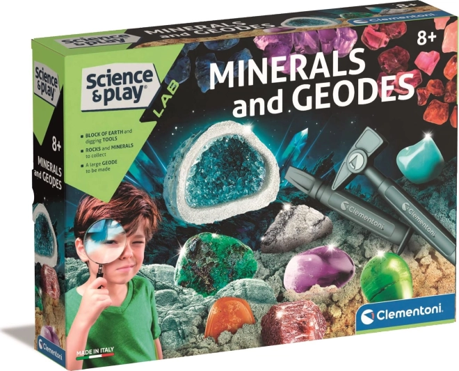 Clementoni Science & Play mineraalide ja geoodide labor