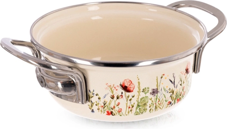 Kreemikas emailpott Maki 14 cm, 600 ml