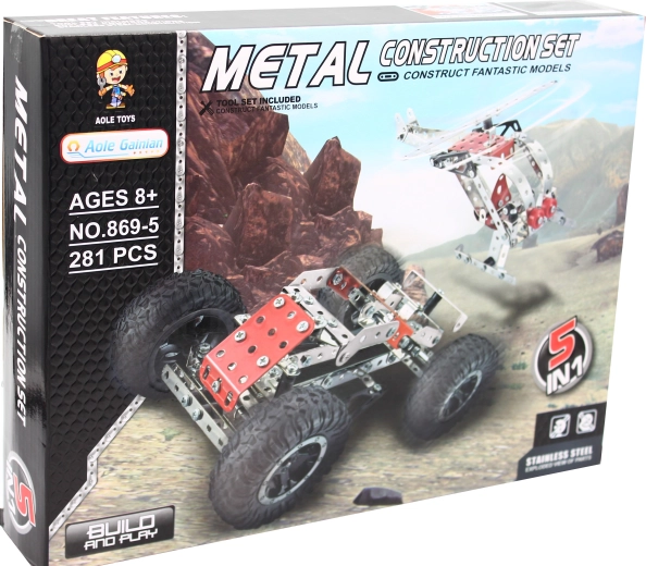 Metallist konstruktor 5-in-1, 281 osa