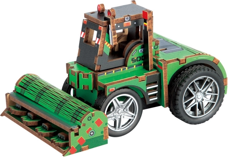 2Kids Toys 3D wooden construction kit excavator - 1 piece