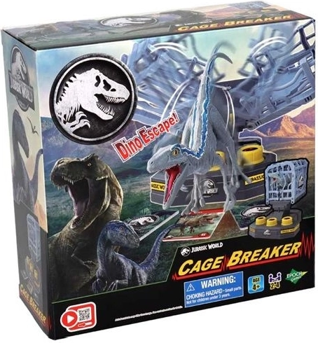 Epoch Jurassic World Cage breaker – interaktiivne mäng dinosauri​ga