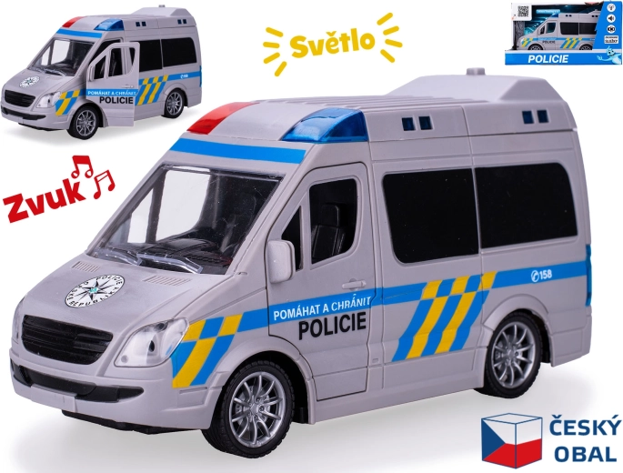 Czech Police Car 1:20 with Lights and Sounds