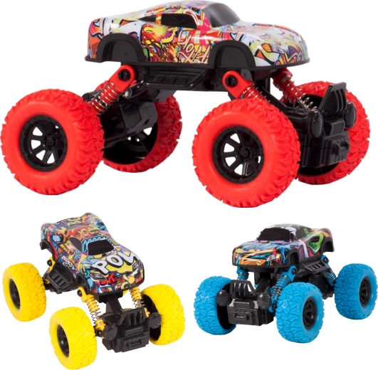 Maastikuauto Jeep monster ilma patareideta – sinine
