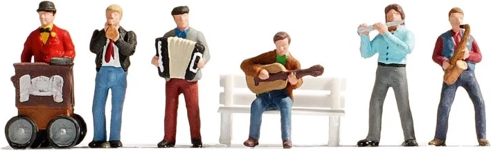 Noch figuuride komplekt tänavamuusikud