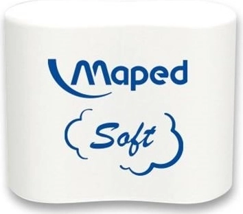 Maped pehme ergonoomiline kustutuskumm lastele