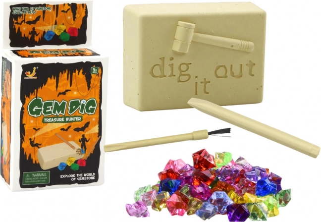 Mini arheoloogiasari – kristallide väljakaevamine tööriistadega