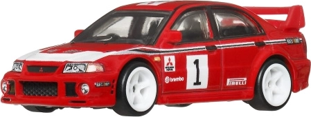Hot Wheelsi preemium-väikeauto Car Culture – Mitsubishi Lancer Evolution 1:64